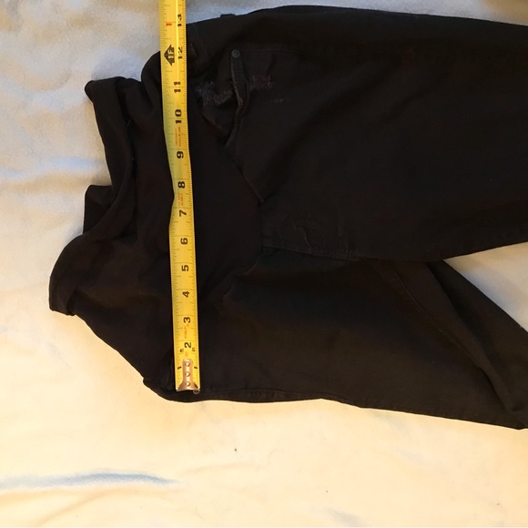 Mother Maternity Distressed Black Jeans Size 30/ 10 - Picture 9 of 9